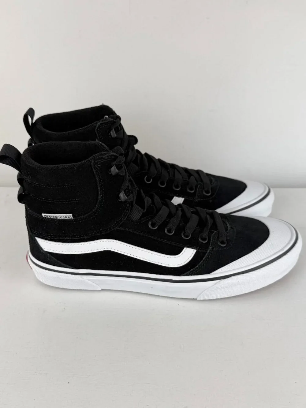 Women's 9.5 - Vans Ashwood Hi Vansguard Suede - Water-Resistant High Top Sneaker